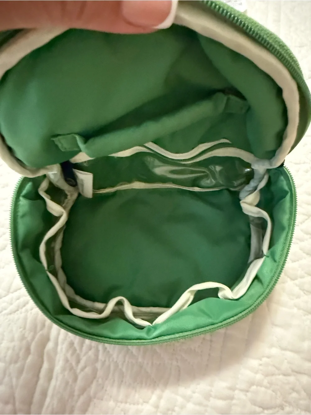 Cinda B Verde Bonita Quilted Jewelry Case